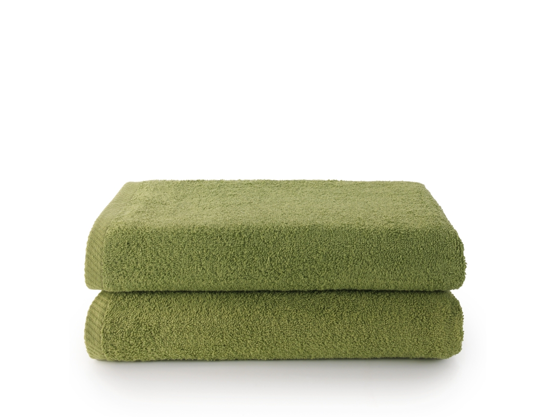 Toalla Pack 2 baño (70 X 140) Hoja