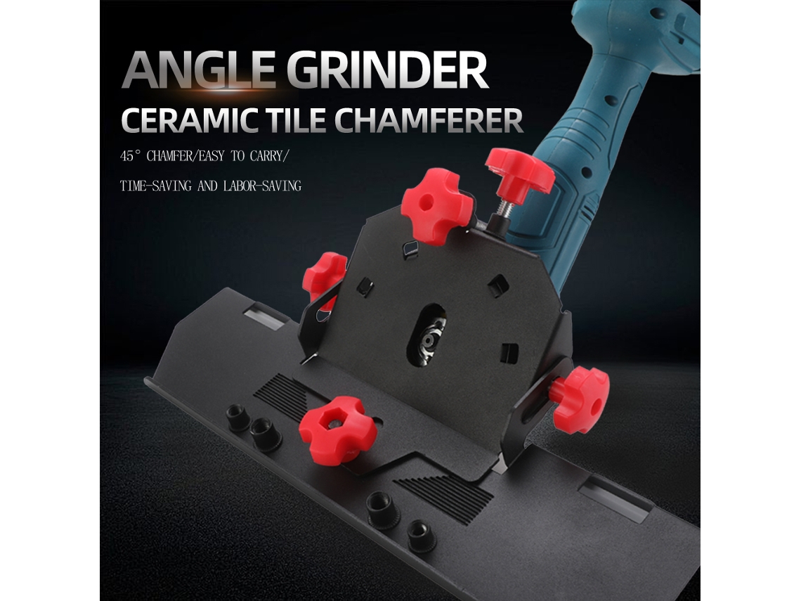 Herramienta De Biselado De 45 Grados Para Amoladora Angular, Herramienta De Corte Para Cerámica Y Piedra, Accesorio Para Amoladora Angular De 115/125 Mm.