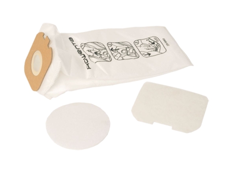 Caja de 5 bolsas de papel y filtro zr005001 ROWENTA