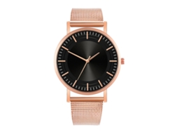 Reloj De Moda Para Hombre Y Mujer, Correa De Malla, Esfera Redonda, Cuarzo, Para Parejas (4)