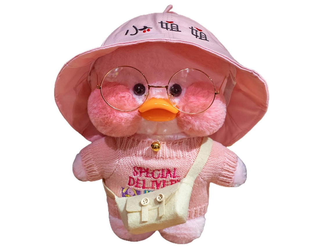 Rebe-pato Rosa De Peluche Macio Brinquedo De Animal De Peluche Presente Para Meninos Meninas Garotos Garotas