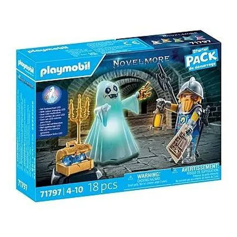 Playmobil 71797 Novelmore Fantasma Castillo y Caballero Starter Pack