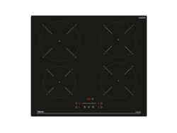 Placa De Inducción Encastre Teka Ibg 64000 Ssm 4 Zonas 7400w Negra
