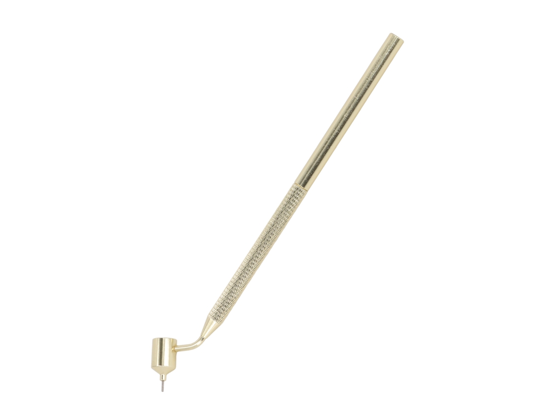 Bolígrafo De Punta Fina En Ángulo De 0,5 Mm De Precisión Para Textiles, Madera Y Metal.