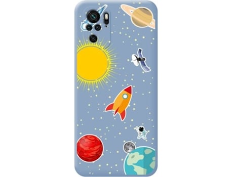 Carcasa Xiaomi Redmi Note 10 / 10S TUMUNDOSMARTPHONE Espacio Azul