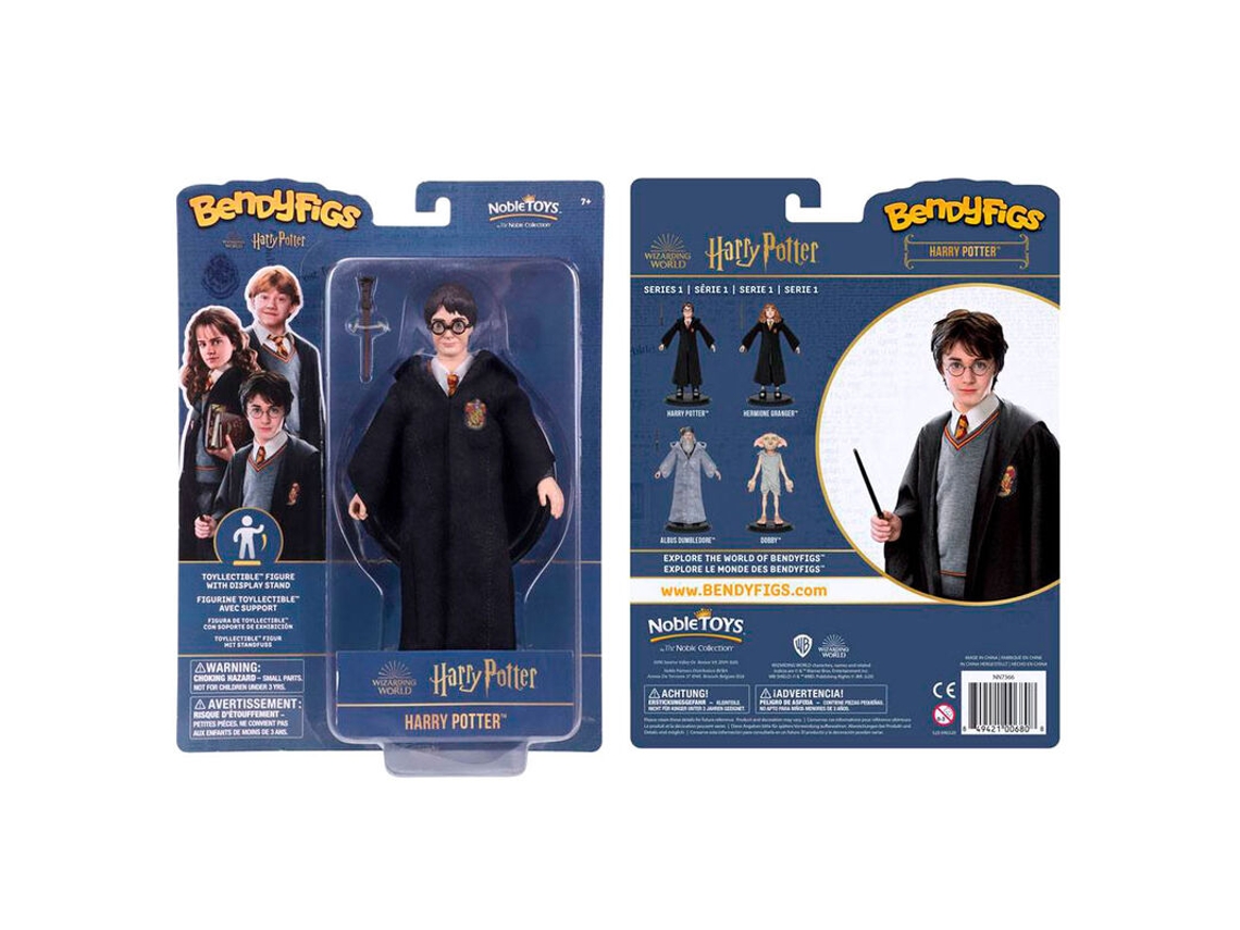 Figura maleable Bendyfigs de Harry Potter con varita 19 cm B.active