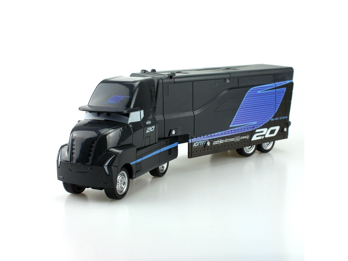 Disney pixar cars 27 styles mack truck +small car mcqueen jackson storm 1:55 diecast metal alloy and plastic modle car toys gift
