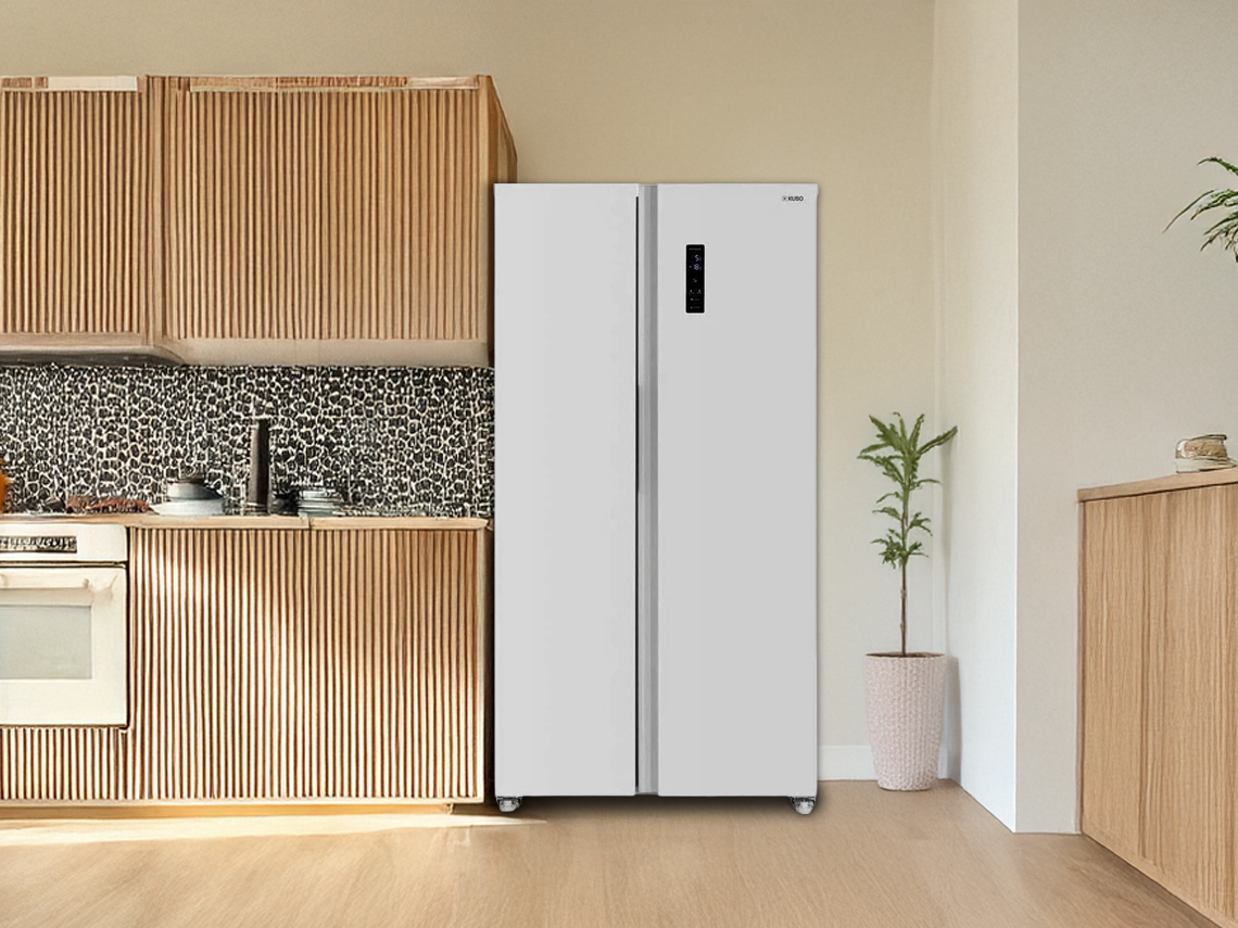 Frigorífico Americano SBS KUBO KBSBS9118 WH (No Frost - 177 cm