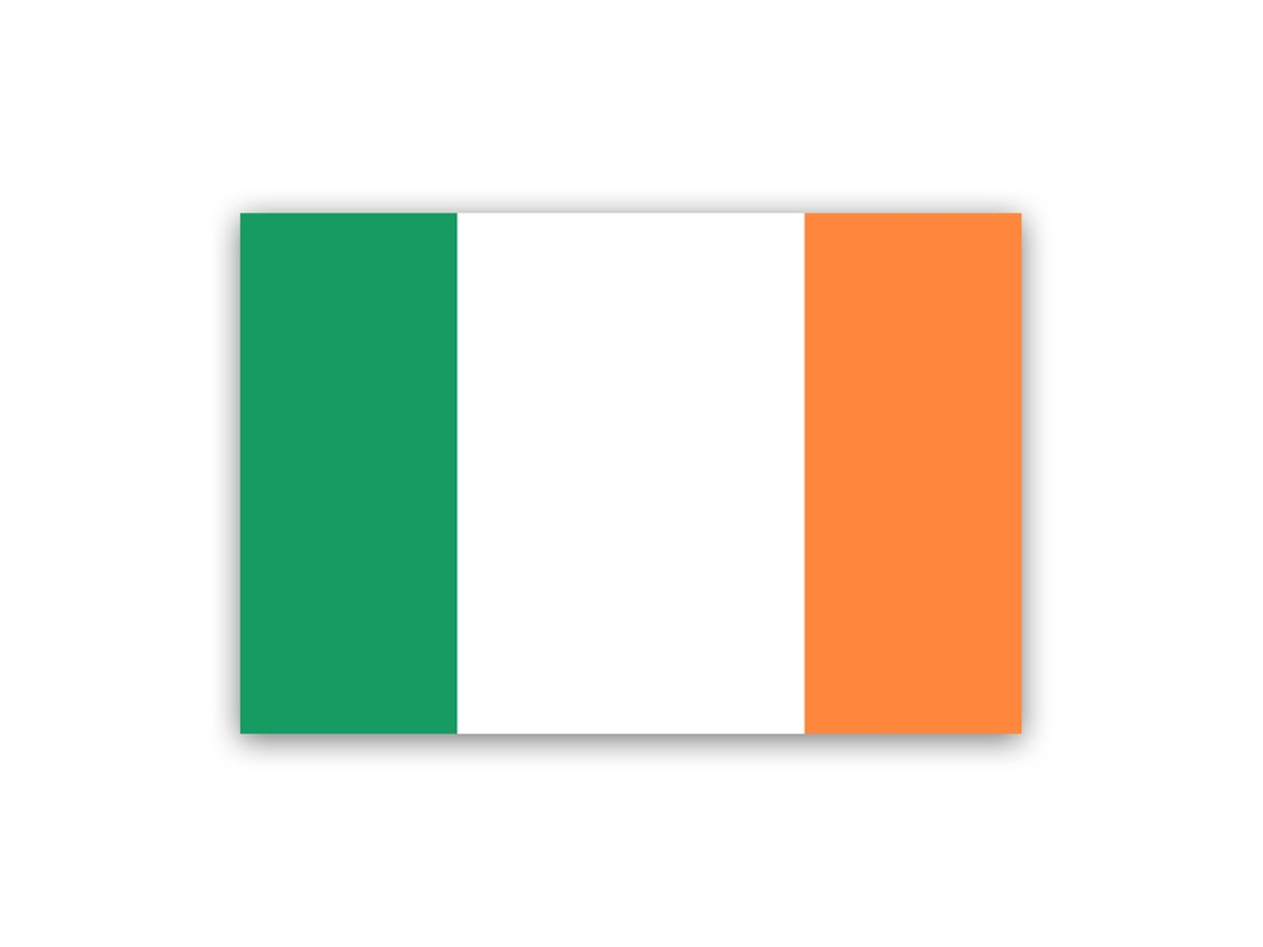 Bandera De Irlanda, Bandera Nacional, Bandera De Apoyo A Partidos De Fútbol, 3 X 5 Pies.