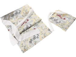 Cinturón Ancho De Kimono Japonés Para Mujer, Almohada Obi Acolchada, Brocado Jacquard Beige.