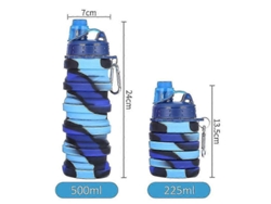 Botella De Agua Deportiva Plegable, Retráctil Y Portátil. Rosewell