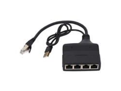 Divisor Gigabit LAXISCREED 1 para 4 1000mbps