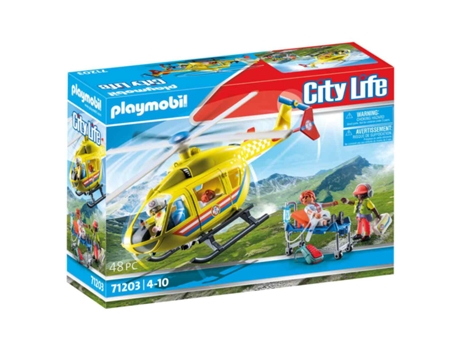 Playmobil 71203 Helicóptero de Rescate
