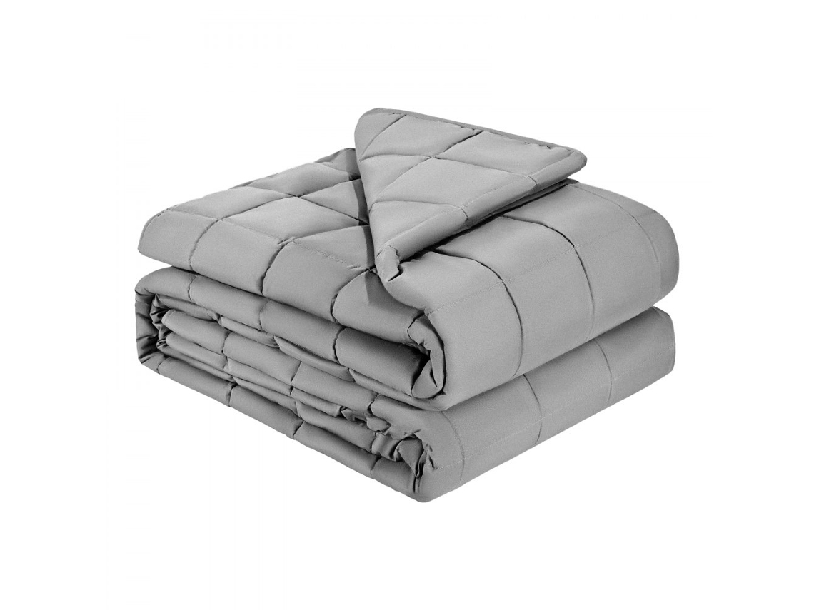 Manta terapéutica con peso de algodón tamaño king (2032 x 2210 mm) para mayor comodidad y relajación Tekmaquinas