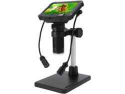 Microscopio digital de 4,3" con pantalla LCD y LED ajustable - Jortmrd