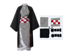 Disfraz De Kimono Kanroji Mitsuri Demon Slayer Kimetsu No Yaiba Anime Cosplay Adultos Niños Mujer Halloween