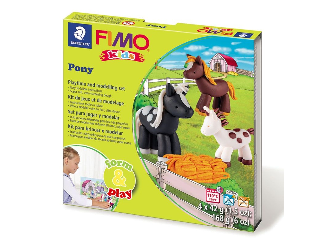 Plastilina GRAINE CRÉATIVE Caja de arcilla polimérica Staedtler Pony