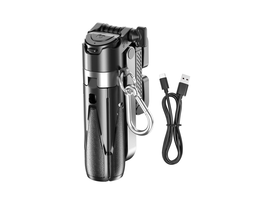 Palo Selfie Tripode Portátil Para Teléfono 11.7-41.5cm Aluminio Extensible Con Clip Desmontable Y Control Remoto Para Vlog Live Streaming
