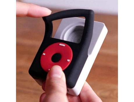 Soporte De Silicona Retro Ipod Para Charger Apple Watch Series 8 Negro