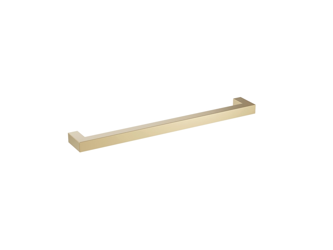 Tirador Para Mueble De Acero Inoxidable Distancia Entre Centros 224mm Acabado Latón Galvanizado Lote De 6