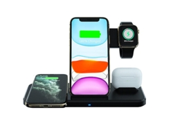 Cargador Sem Fio Fast Para Samsung Yizhood Seda Negro
