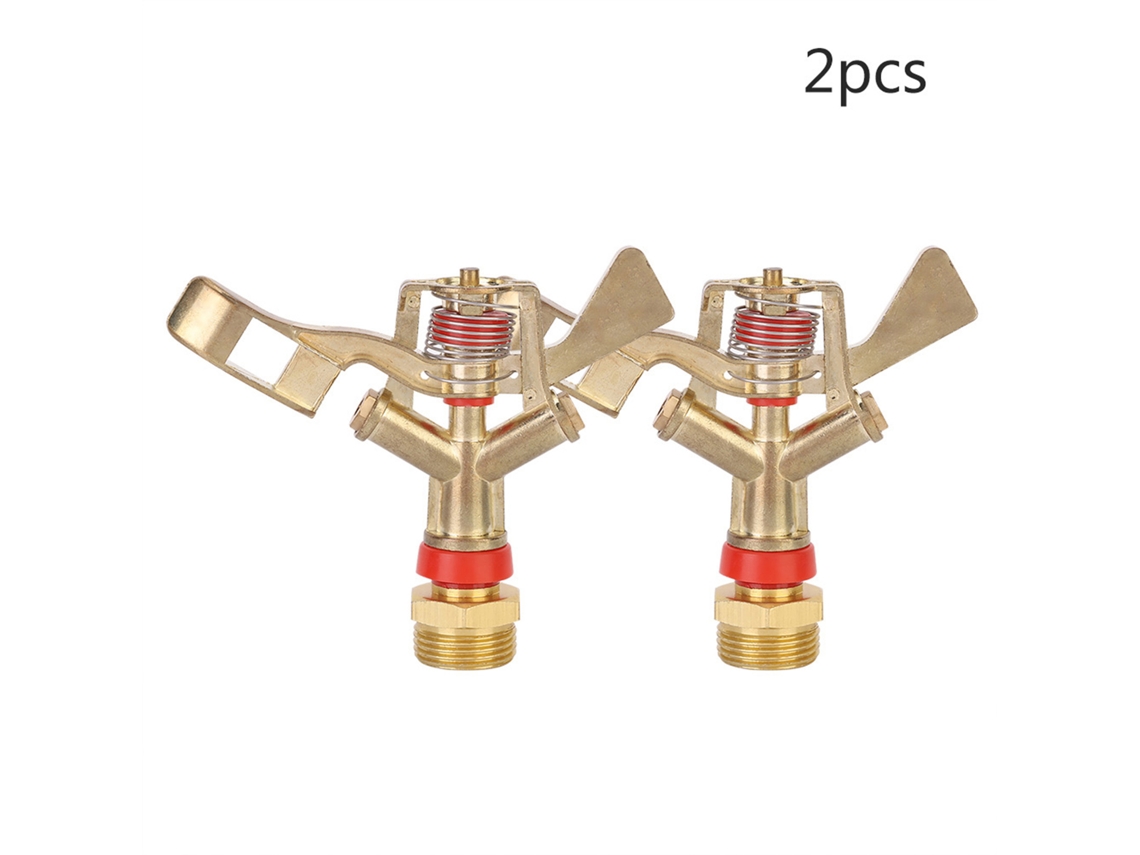Aspersor De Brazo Oscilante De Aleación De Zinc G3/4 De 25 Mm Para Riego De Jardín (2 Unidades)