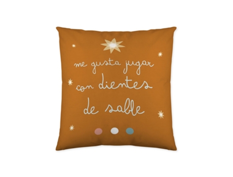 Almohada Decorativa HACIENDO EL INDIO Ice Age (Algodón - 40 x 40 cm)