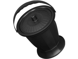 Orinal portátil SFUSHOS con tapa, unisex