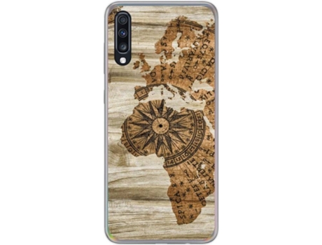 Carcasa Samsung Galaxy A70 TUMUNDOSMARTPHONE Madera 07 Multicolor