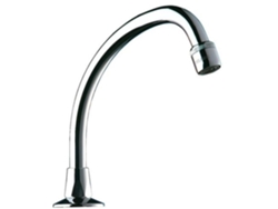 Caño móvil con cuello de cisne para lavabo L150 con Breeze Jet 967152 DELABIE