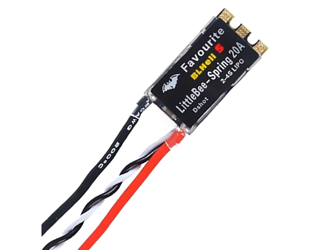Piezas Littlebee 20A 2.6S Blheli_s Opto ESC sin escobillas para dron RC, bricolaje, FPV, carreras