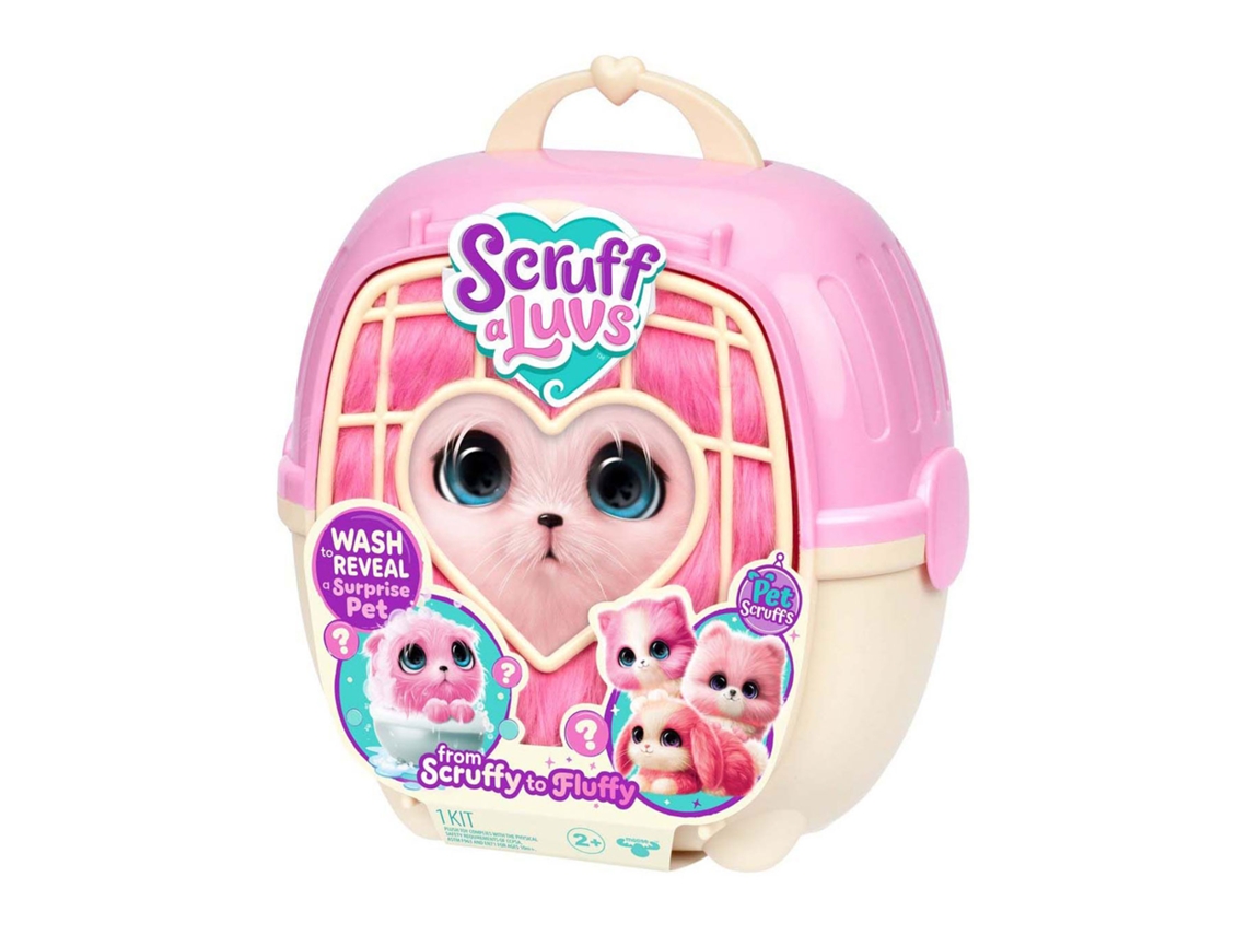 Juguetes de peluche de alce de plástico rosa
