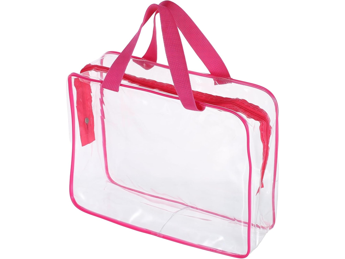 Juego de 4 cajas organizadoras de juguetes de PVC transparente con cremallera, duraderas e impermeables Vayotoy