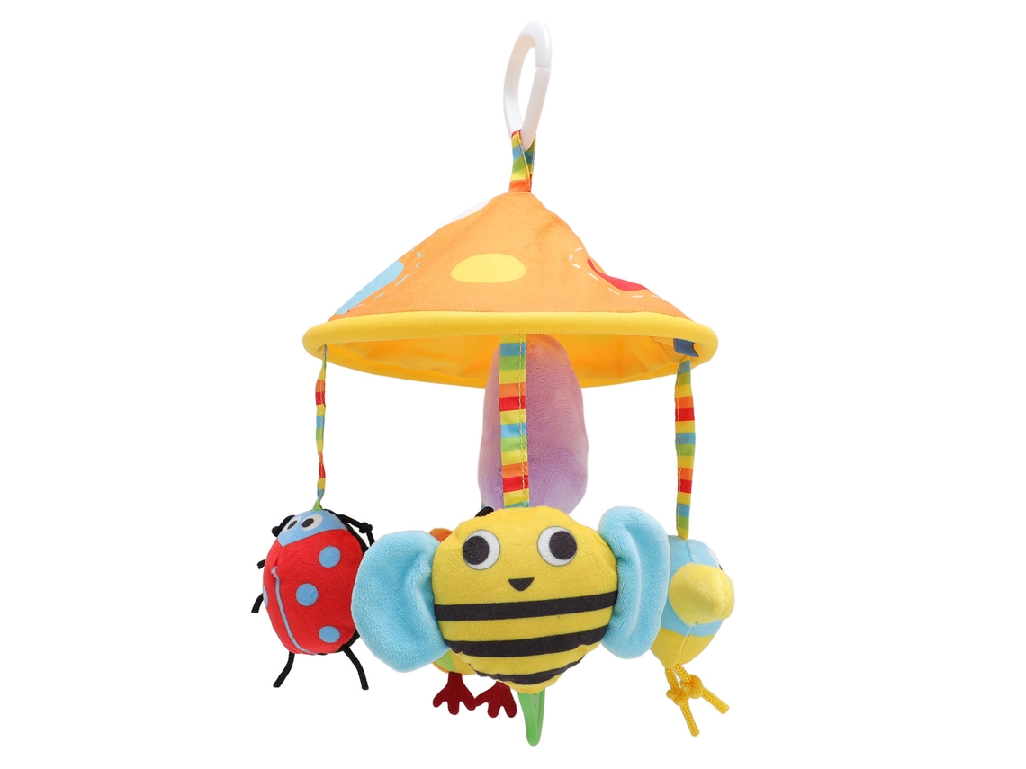 Peluche Colgante Para Cochecitos, Estimulador Sensorial Con Clip Para Bebés.