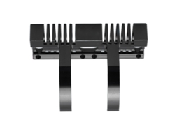 Soporte De Refrigeración Para Motor Rc De Aleación De Aluminio Para Motores 550, 3650, 3660, 3670 Y 3674, 36 Mm, Negro.