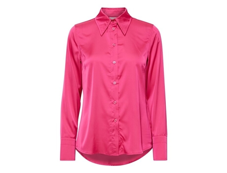 Camisa de Mujer PULZ JEANS Dorota Morado (2xL)