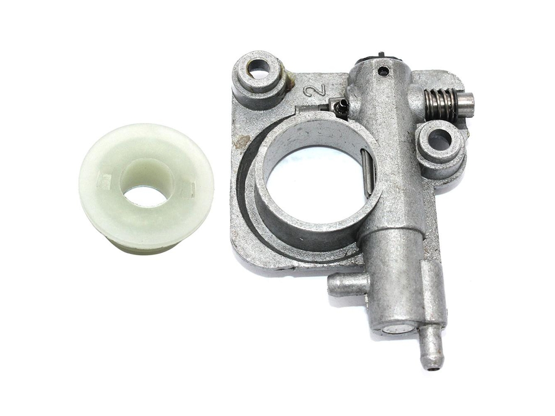 Conjunto de bomba de aceite para engrasador automático de motosierra Shindaiwa 358ts Cs02200080 P021033920 V652000030 Lahdek