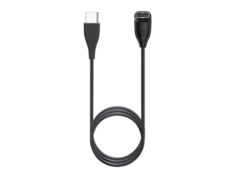 Cable de carga para reloj Garmin, USB-C/Tipo-C a codo lateral