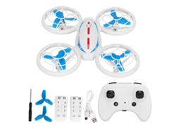 Ymsl Drone Control Remoto 2.4g Quadricóptero Con Luces Led Rotación 360 Grados Juguete Para Niños Regalo De Cumpleaños Blanco Hxl