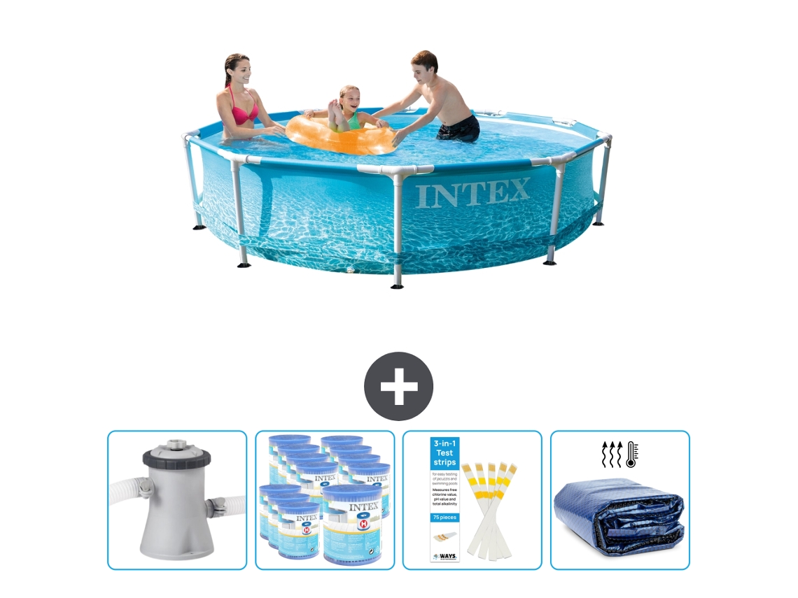 Piscina Tubular INTEX 28208GN-CB86 (4485 L - 305x76cm)