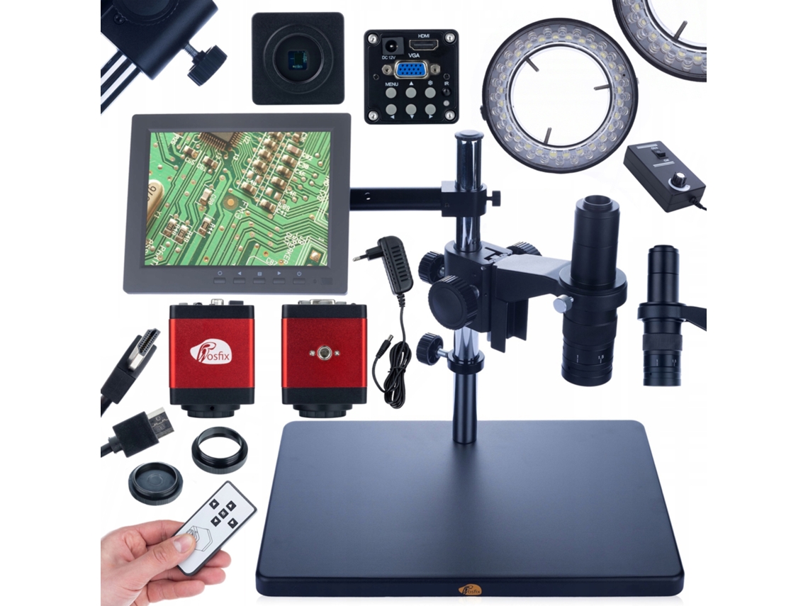 Microscopio digital Earth Pro Mcep-0.5x – Zoom 7-45x | Ocular de 360° | Uso profesional