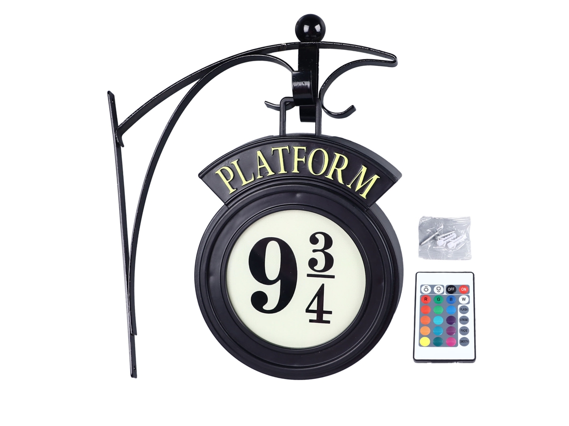 Lámpara de pared Platform 9 3/4 de 2026 con control remoto, apliques de iluminación suave para fiestas en el hogar, cerámica.