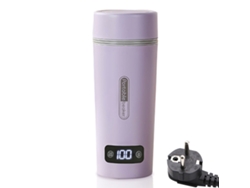 Hervidor Eléctrico Portátil De 350 Ml, A Prueba De Fugas, Con 4 Ajustes De Temperatura Preestablecidos Y Función Para Mantener Caliente, Ideal Para Viajes Y Trabajo.