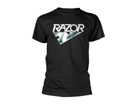 Camiseta ROCKINSTONE con logo Razor (L)