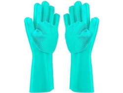 Guantes De Silicona Para Lavar Platos, Guantes Mágicos De Limpieza, Material Apto Para Uso Alimentario, Resistentes A Altas Temperaturas, Multiusos.
