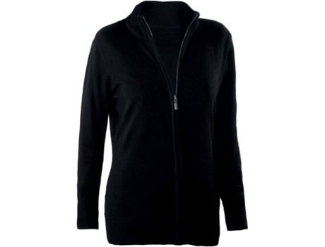 Abrigo KARIBAN Algodón Mujer (XXL - Negro)