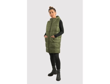 Chaleco après-ski ECOON SPORT Barcelona Caqui (Talla: XS)