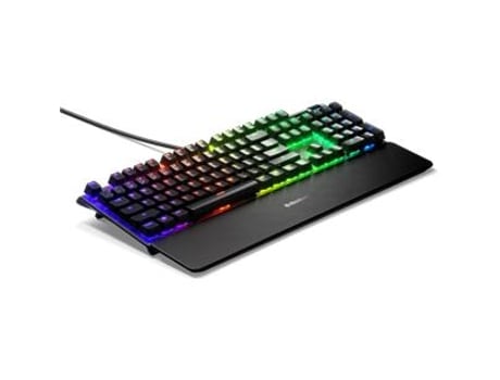 Teclado Gaming STEELSERIES Apex Pro US (Mecánico - Inglés - Negro)