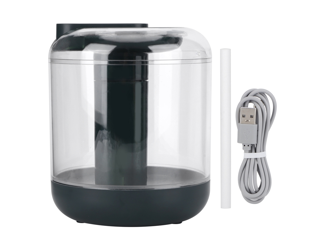 Humidificador silencioso Mdug 1 con 4 luces nocturnas individuales, verde