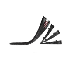 Plantilla Alzadora Unisex Para Zapatos Con Altura Ajustable De 3 Cm, 5 Cm, 7 Cm Y 9 Cm (negra).